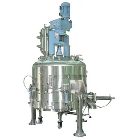 Filter dryer for full solid discharge